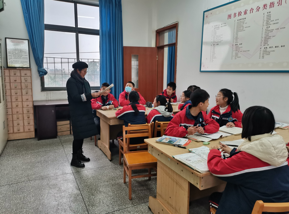 成都市青白江中学校开展课后延时服务特色活动